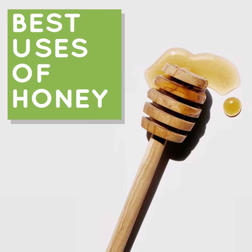 Honey Dipper signifying the uses of honey